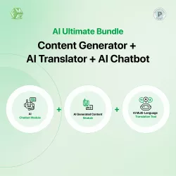 PrestaShop AI Ultimate Bundle - Content Generator + AI Translator + AI Chatbot
