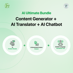 PrestaShop AI Ultimate Bundle - Generatore di Contenuti + Traduttore AI + Chatbot AI