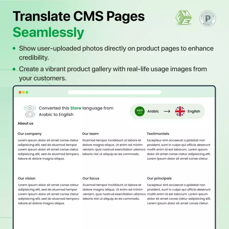 PrestaShop AI Ultimate Bundle | Content Generator + Translator + Chatbot