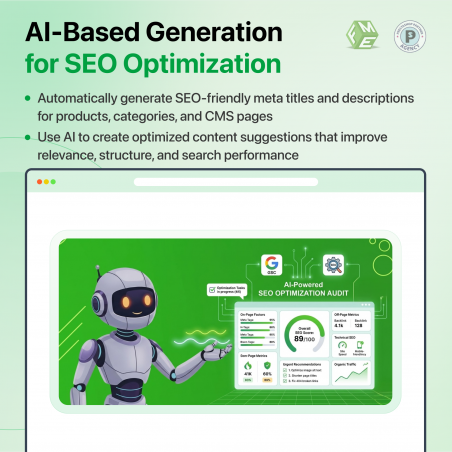 Prestashop ai seo audit module - seo optimization