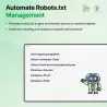 PrestaShop Pretty URL creates and edit robot.txt files