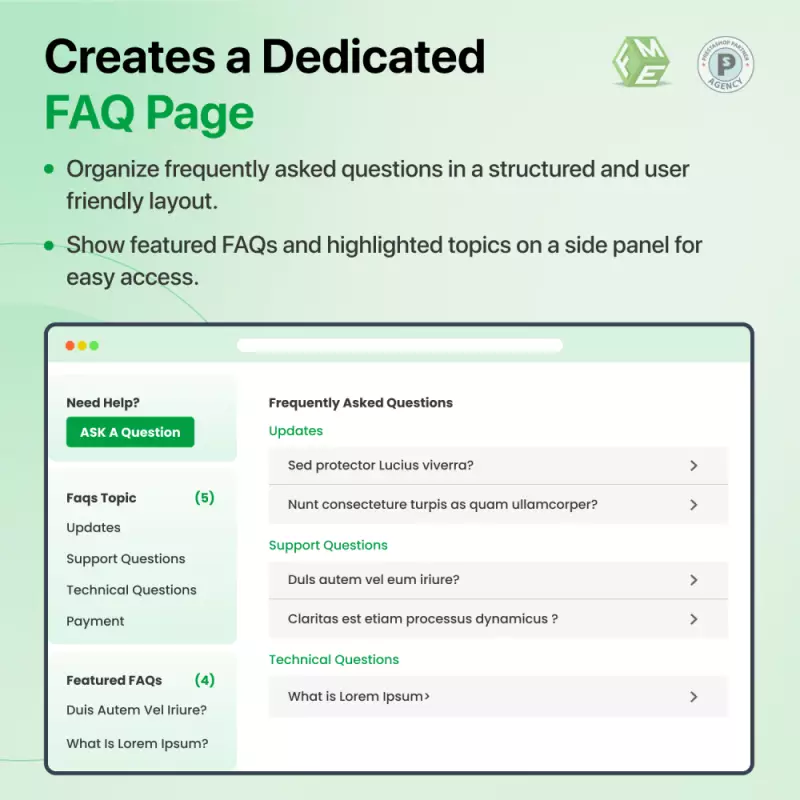 Module FAQ PrestaShop - Créez des FAQ sur votre site web