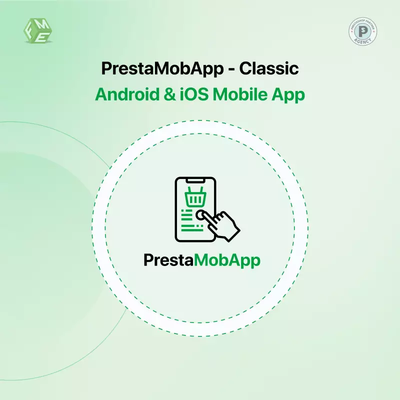 PrestaShop Mobile App Builder | Mobiele winkel met één klik