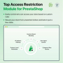 Prestashop Restrict Access to Shop By IP, Country & User Agent Module