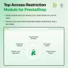 Prestashop Restrict Access to Shop By IP, Country & User Agent Module