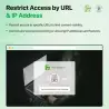 Restrict by IP and URLs