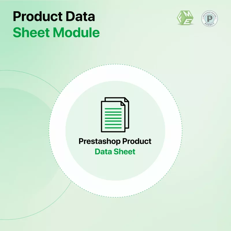 Prestashop Product Data Sheet