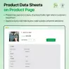 Prestashop Product Data Sheet Features