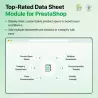 Prestashop Product Data Sheet Rules