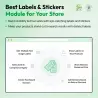 Suite PrestaShop Visibility & Mobility – Ensemble « Étiquettes de produits » + application mobile