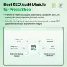 AI SEO Audit Module for PrestaShop | AI SEO Optimization & Automation Tool