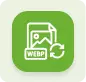 WebP-Bildkonvertierung mit einem Klick