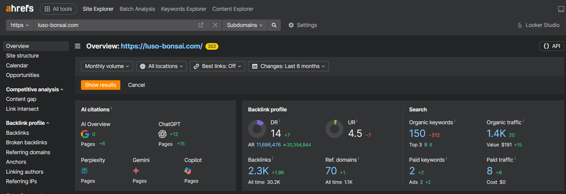 Prestashop Label and sticker before results