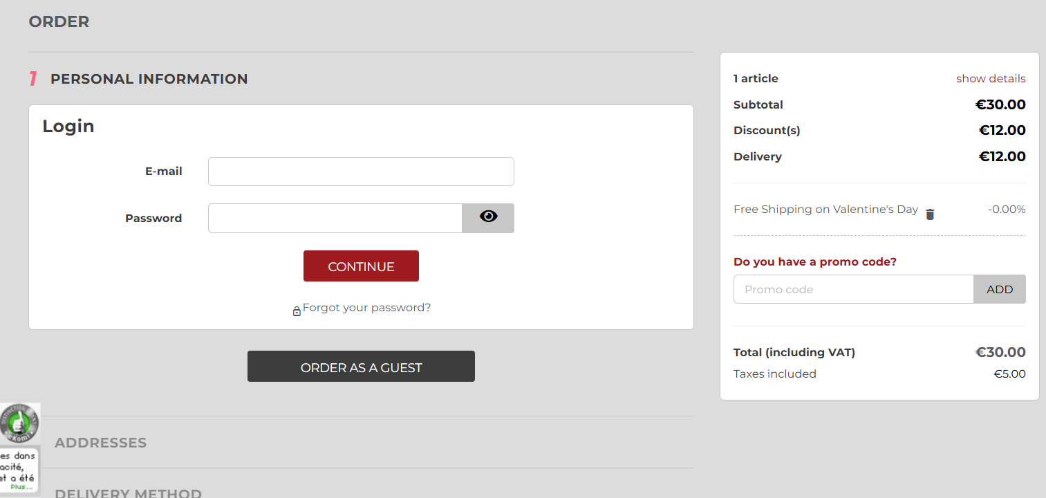 custom checkout field case study