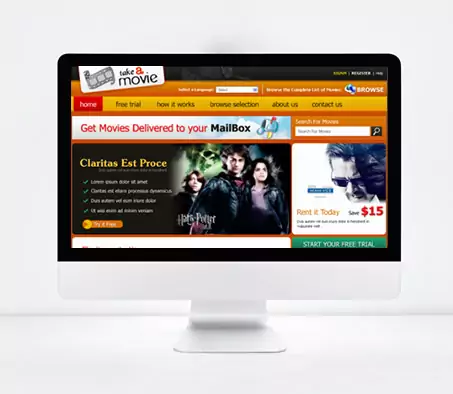 Take a Movie Prestashop Store