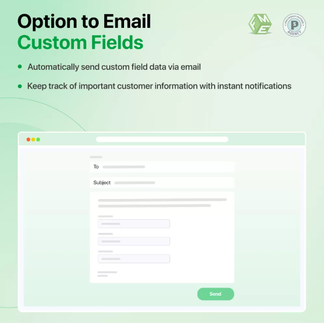 Gestisci la visualizzazione dei campi nelle e-mail